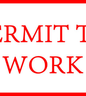 Permit to Work – Awareness
